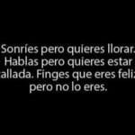 ¿Sonríes porque eres feliz o solo finges estarlo?