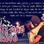 Palabras de Año Nuevo para mi novio: Celebración y Amor.